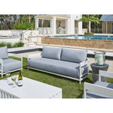 South Beach Outdoor Sofa, Granite-Furniture - Sofas-High Fashion Home