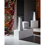 Figuration Side Table w/Marble Base-Furniture - Accent Tables-High Fashion Home