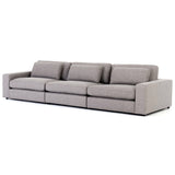 Bloor 3 Piece Sofa, Chess Pewter-Furniture - Sofas-High Fashion Home