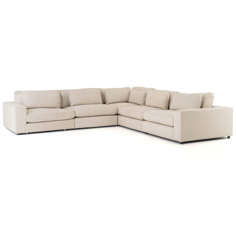 Bloor 5 Piece Sectional, Essence Natural-Furniture - Sofas-High Fashion Home