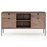 Trey Modular Filing Credenza, Auburn Poplar