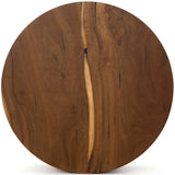 Hudson Round Coffee Table, Natural Yukas-Furniture - Accent Tables-High Fashion Home