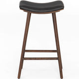 Union Bar Stool, Distressed Black-High Fashion Home