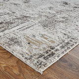 Feizy Rug Vancouver 39FHF, Ivory/Charcoal-Rugs1-High Fashion Home