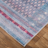 Feizy Rug Voss 39H7F, Aqua/Multi-Rugs1-High Fashion Home