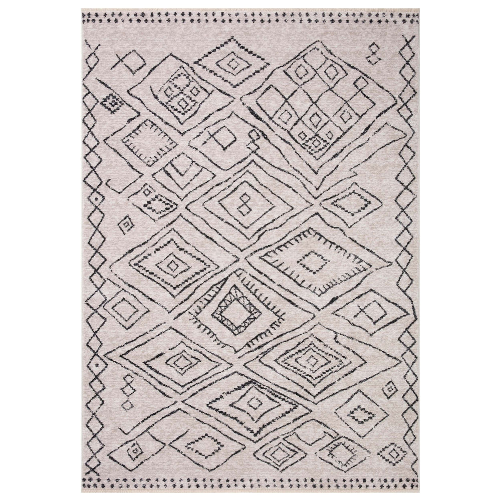 Vance VAN-06, Dove/Charcoal-Rugs1-High Fashion Home