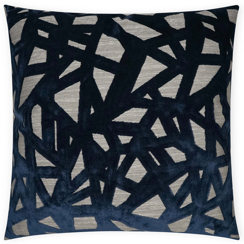 Veleri Pillow, Indigo-Accessories-High Fashion Home