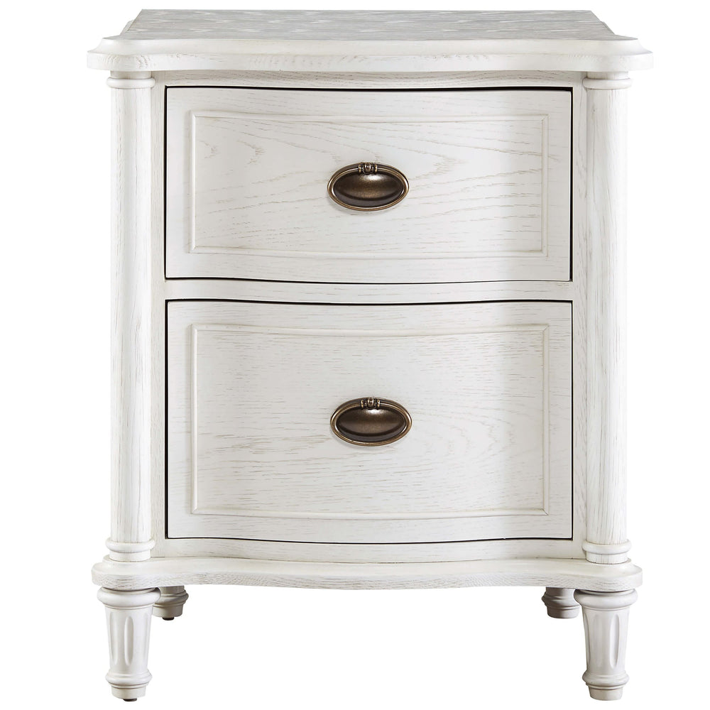 Amity Nightstand, Cotton-Furniture - Bedroom-High Fashion Home