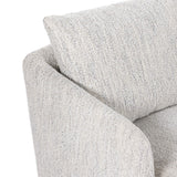 Whittaker Swivel Chair, Merino Cotton-Furniture - Chairs-High Fashion Home