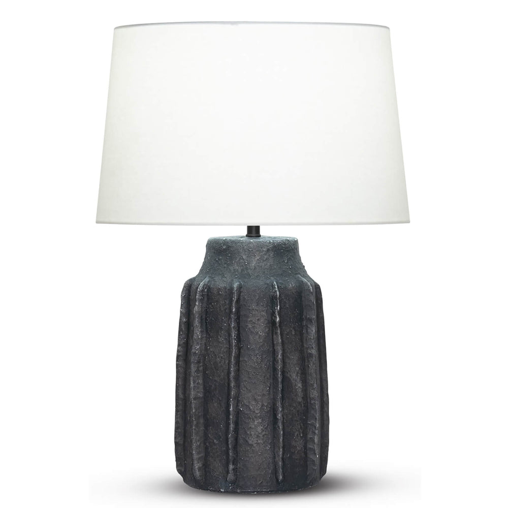 Wilkes Table Lamp, Off-White Linen Shade-Lighting-High Fashion Home