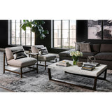 Windsor Coffee Table, Arctic Marble-Furniture - Accent Tables-High Fashion Home