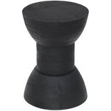 Wisdom Table Stool, Matte Black-Furniture - Accent Tables-High Fashion Home