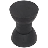 Wisdom Table Stool, Matte Black-Furniture - Accent Tables-High Fashion Home