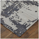 Feizy Rug Zarah 8917F, Ivory/Charcoal-Rugs1-High Fashion Home