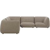 Zeppelin Classic L Modular Sectional, Speckled Pumice