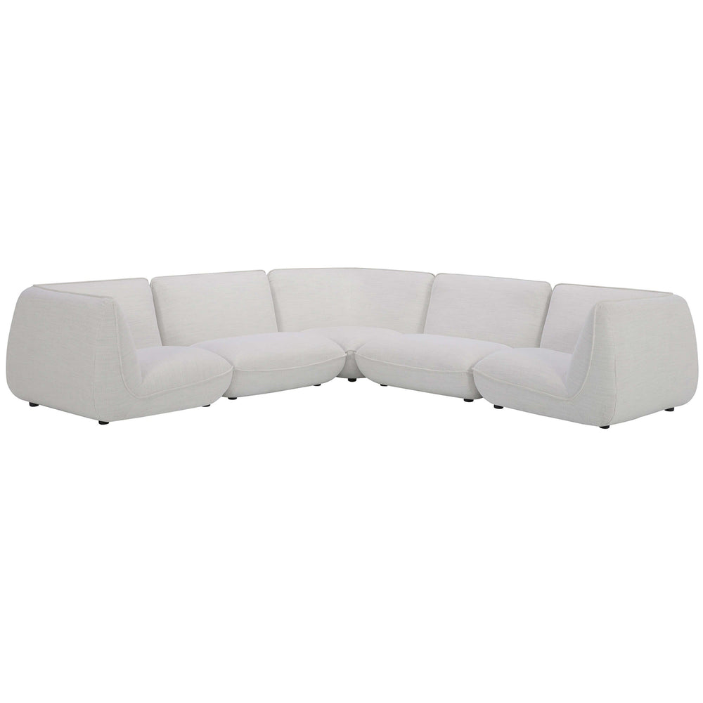 Zeppelin Classic L Modular Sectional, White