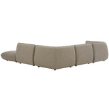 Zeppelin Dream Modular Sectional, Speckled Pumice