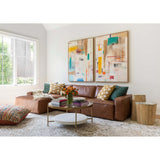 Zion Leather Sectional, Marseille Carmel