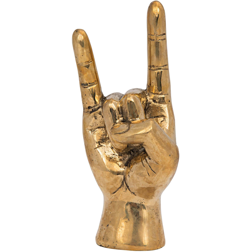 Devil Sign, Brass - Accessories - High Fashion Home