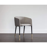 Asher Chair, Flint Grey - Modern Furniture - Accent Chairs - High Fashion Home