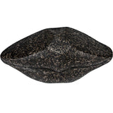 Lips, Black Fiber Cement-High Fashion Home