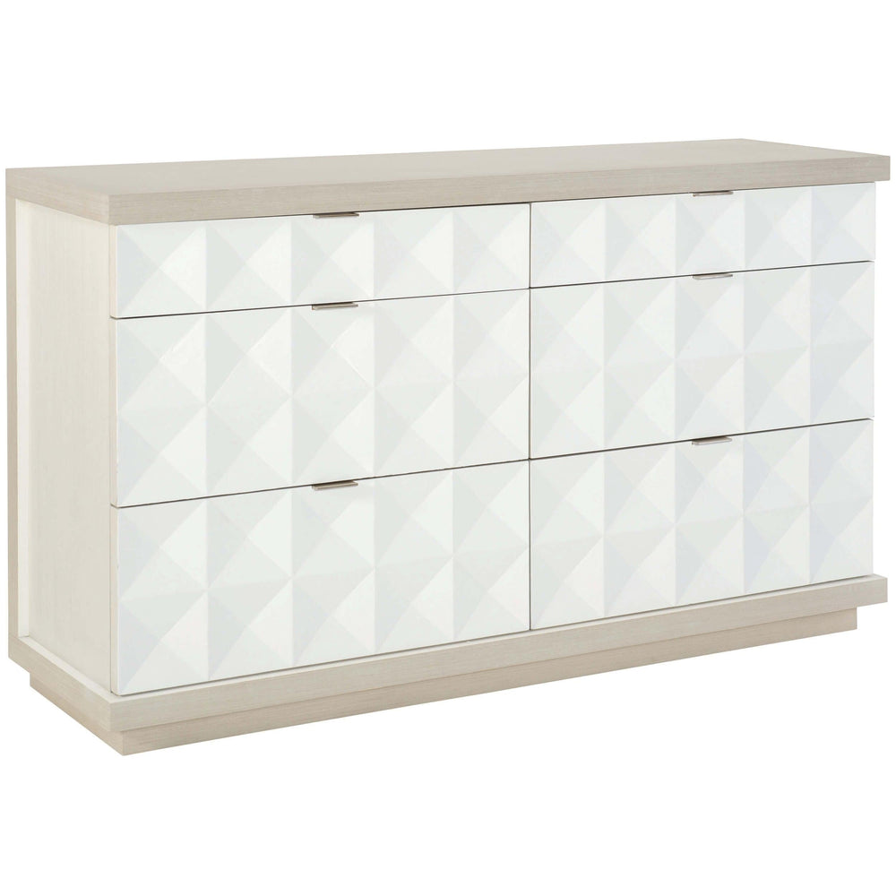 Axiom Shaped Dresser - Furniture - Bedroom - High Fashion Home