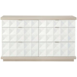 Axiom Shaped Dresser - Furniture - Bedroom - High Fashion Home