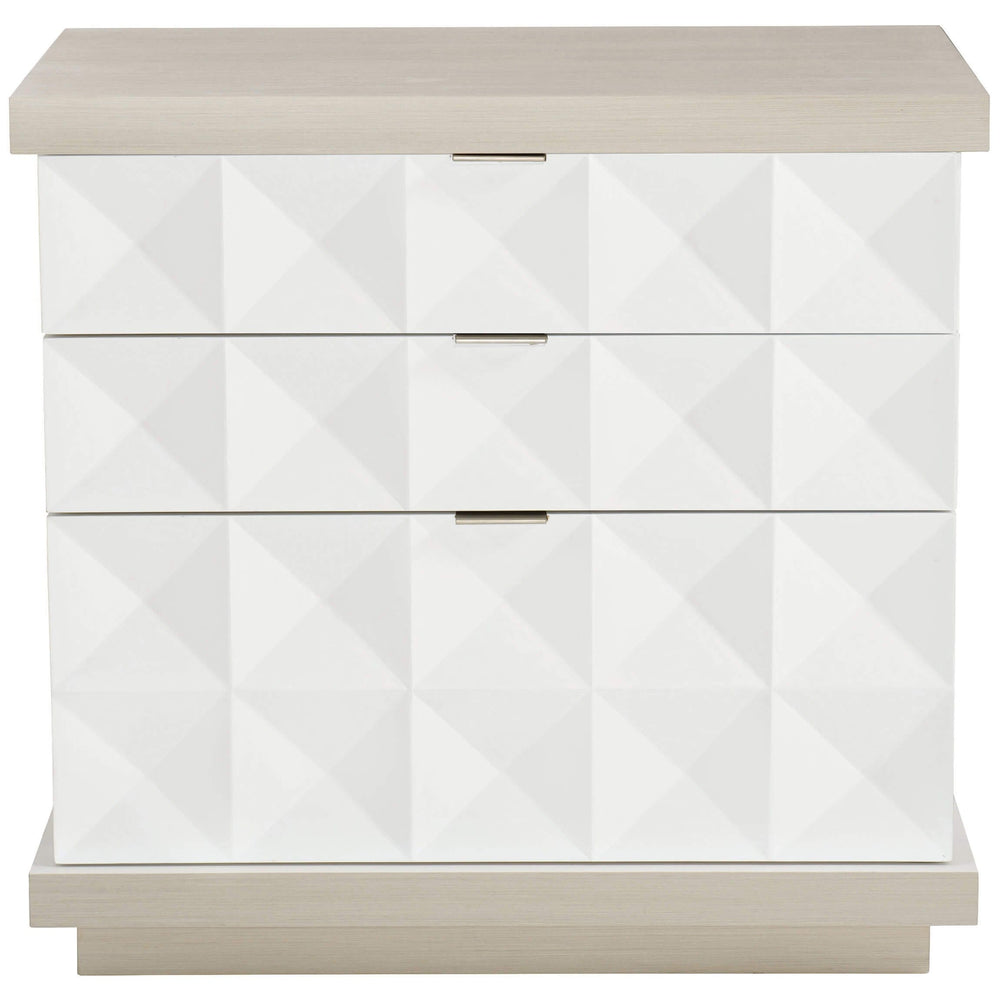 Axiom Shaped Nightstand - Furniture - Bedroom - High Fashion Home