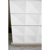 Axiom Shaped Nightstand - Furniture - Bedroom - High Fashion Home