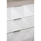 Axiom Shaped Nightstand - Furniture - Bedroom - High Fashion Home