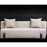 Walker Armless Sofa, Timbali Tan-High Fashion Home