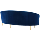 Baila Sofa, Navy - Furniture - Sofas - Fabric 