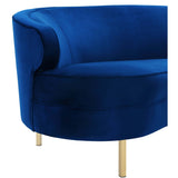 Baila Sofa, Navy - Furniture - Sofas - Fabric 