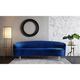 Baila Sofa, Navy - Furniture - Sofas - Fabric 