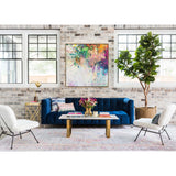 Bea Sofa, Navy - Furniture - Sofas - Fabric 