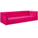 Bea Sofa, Pink - Furniture - Sofas - Fabric 