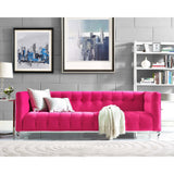 Bea Sofa, Pink - Furniture - Sofas - Fabric 