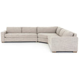 Boone Sectional, Large - Modern Furniture - Sectionals - High Fashion Home