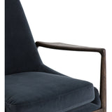 Braden Chair, Modern Velvet Shadow - Modern Furniture - Accent Chairs - High Fashion Home