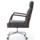 Bryson Desk Chair, Chaps Ebony - Furniture - Office - High Fashion Home