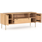 Carlisle Media Console - Furniture - Storage - High Fashion Home