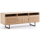 Carmel Media Console, Natural - Furniture - Accent Tables - High Fashion Home