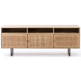 Carmel Media Console, Natural - Furniture - Accent Tables - High Fashion Home