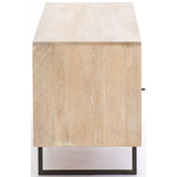 Carmel Media Console, Natural - Furniture - Accent Tables - High Fashion Home