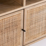 Carmel Media Console, Natural - Furniture - Accent Tables - High Fashion Home