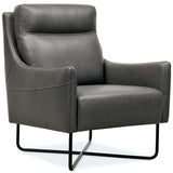 Efron Leather Chair-Furniture - Chairs-High Fashion Home