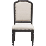 Corsica Side Chair, Black - Furniture - Dining - High Fashion Home