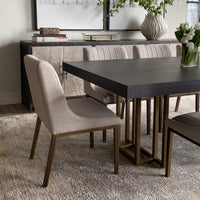 Baldessara Dining Table, Brown