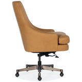 Paula Executive Leather Chair, Jubilee Camel-Furniture - Office-High Fashion Home