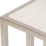 Echelon Sofa Hugger End Table - Furniture - Accent Tables - High Fashion Home